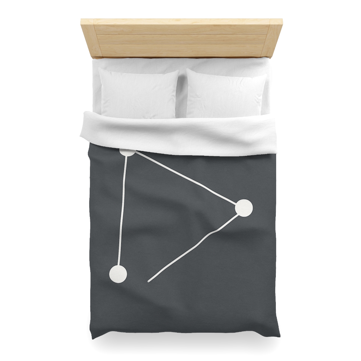 Triangular Line Constellation soft comforter duvets
