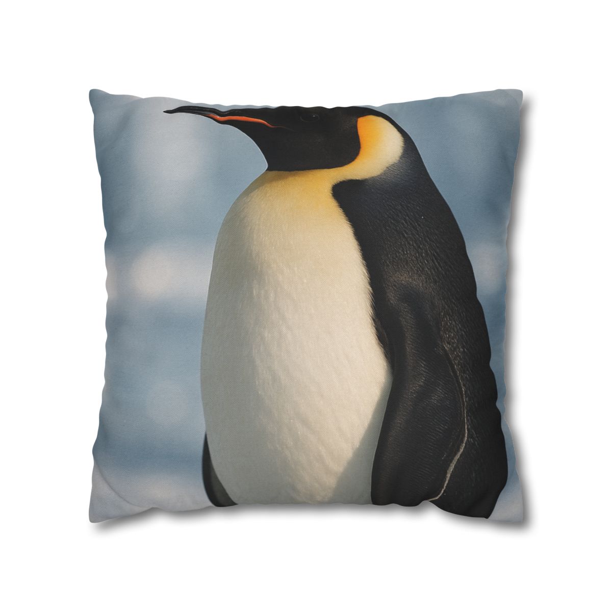 Aurora Drift Emperor Penguin stylish decorative pillowcases