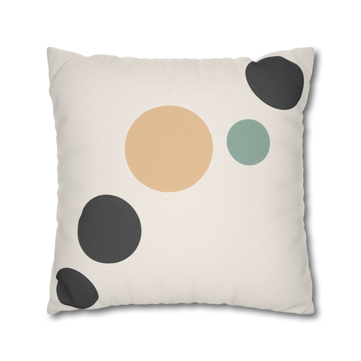 Diagonal Cluster Of Five Circles stylish decorative pillowcases