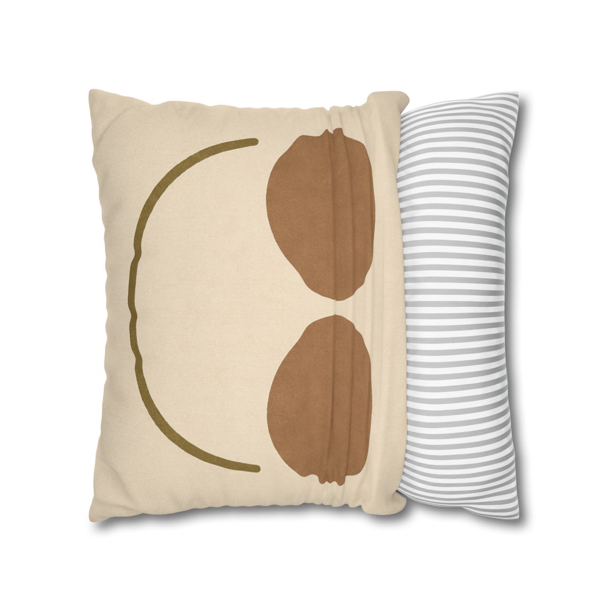 Arc Bridge Over Twin Circles personalized pillow covers
