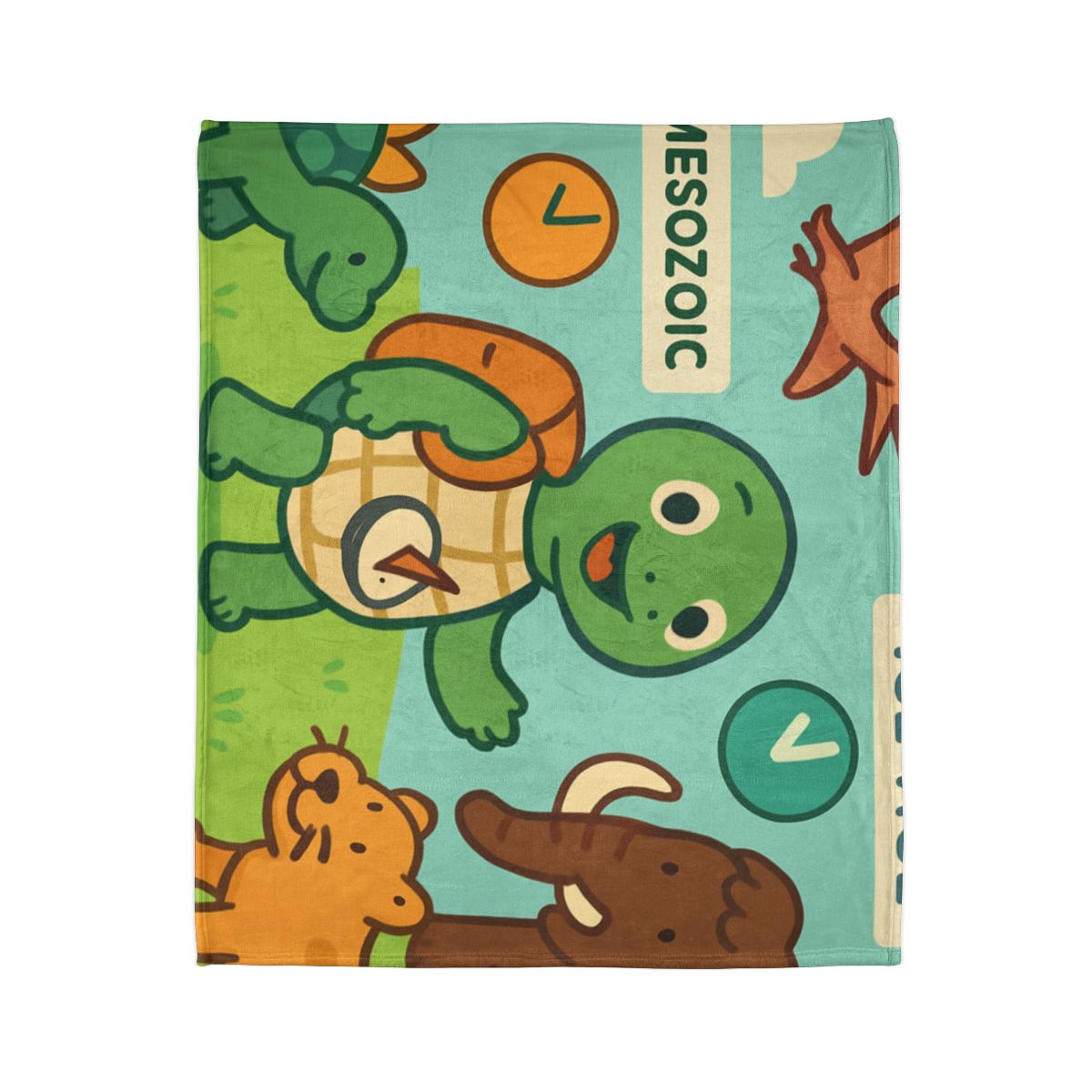 Time-Traveling Tortoise warm winter blankets