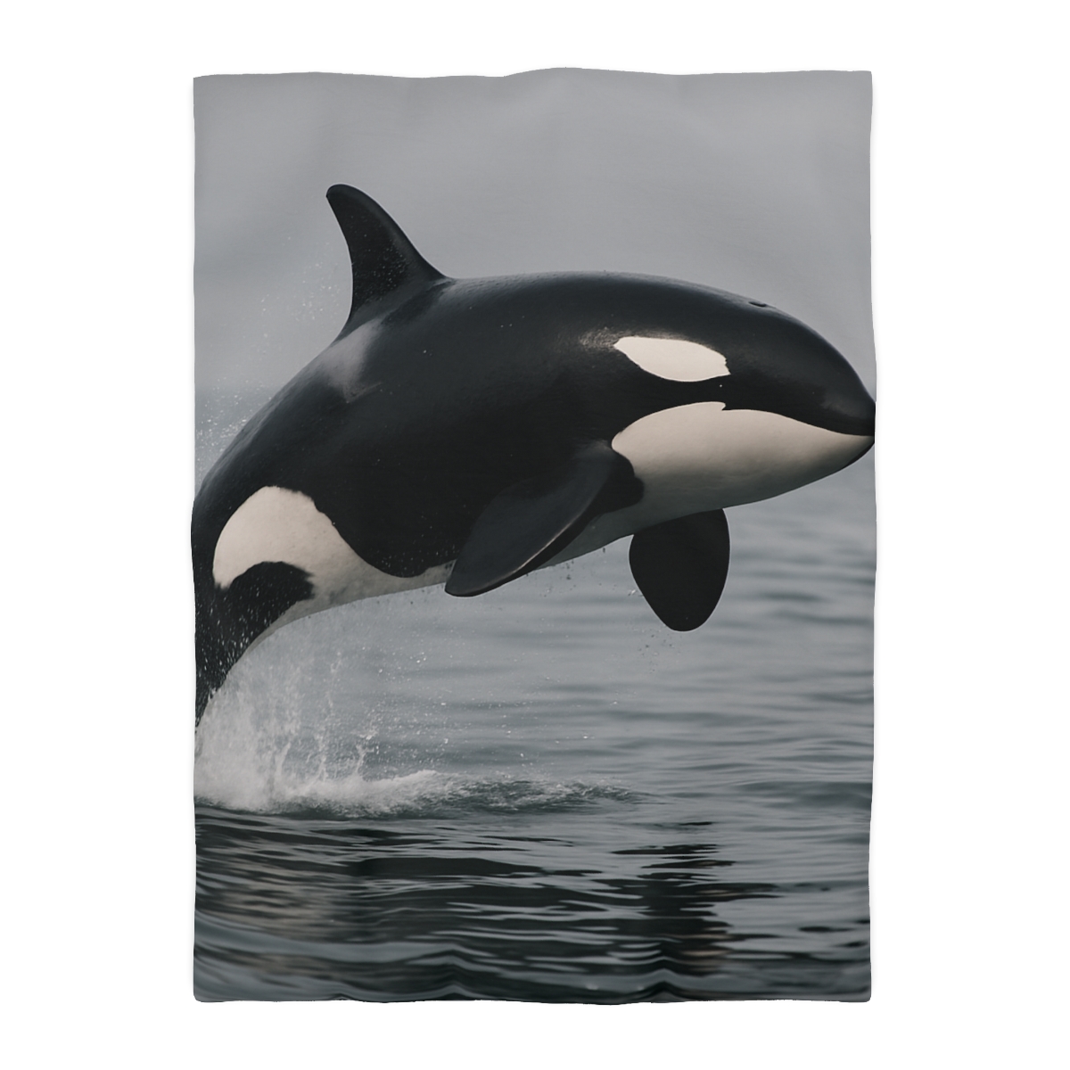 Tidal Monarch Orca custom duvets