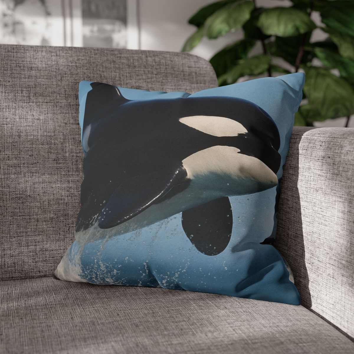 Tidal Monarch Orca comfortable bedding pillow covers