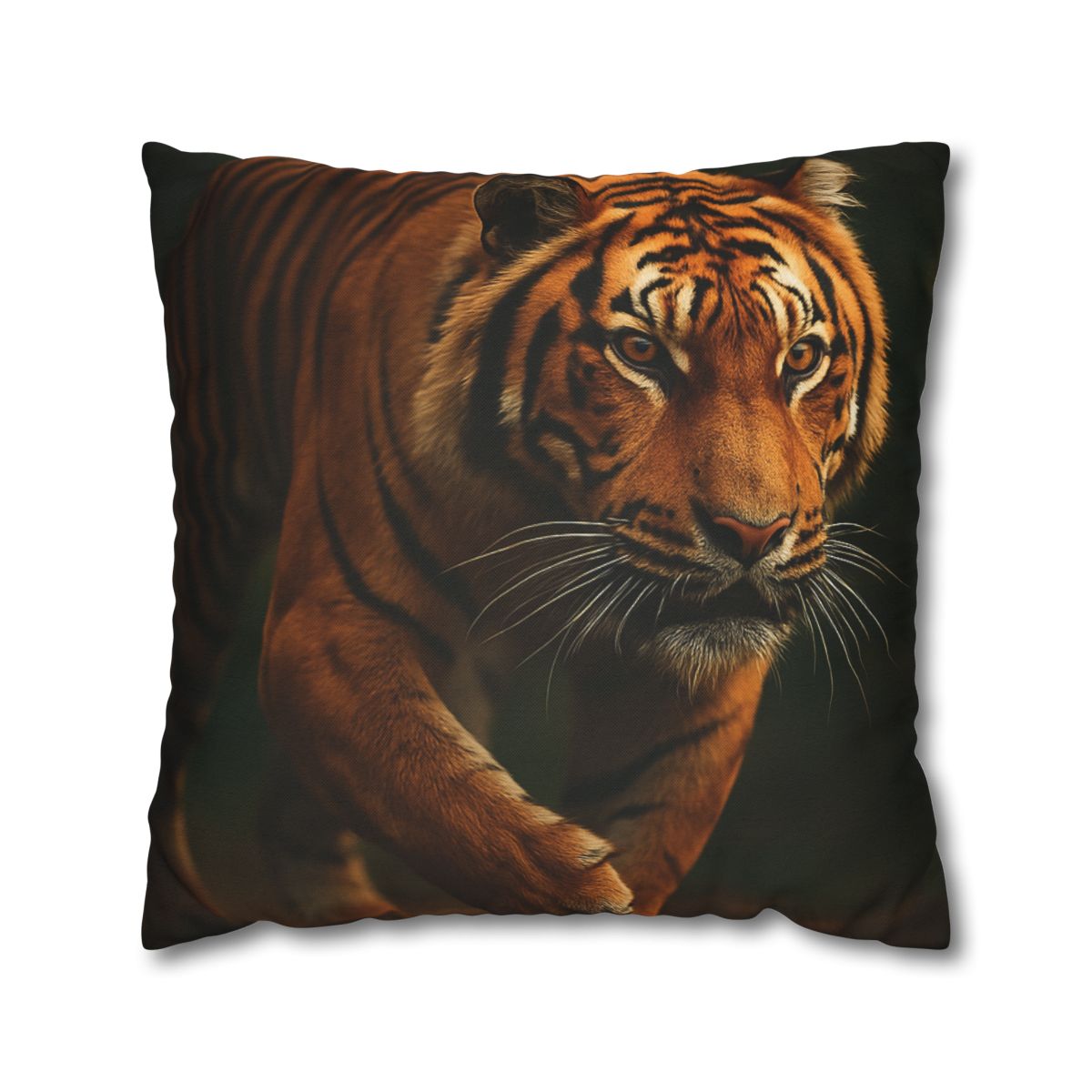 Forest Stalker Bengal Tiger trendy patterned pillow cases