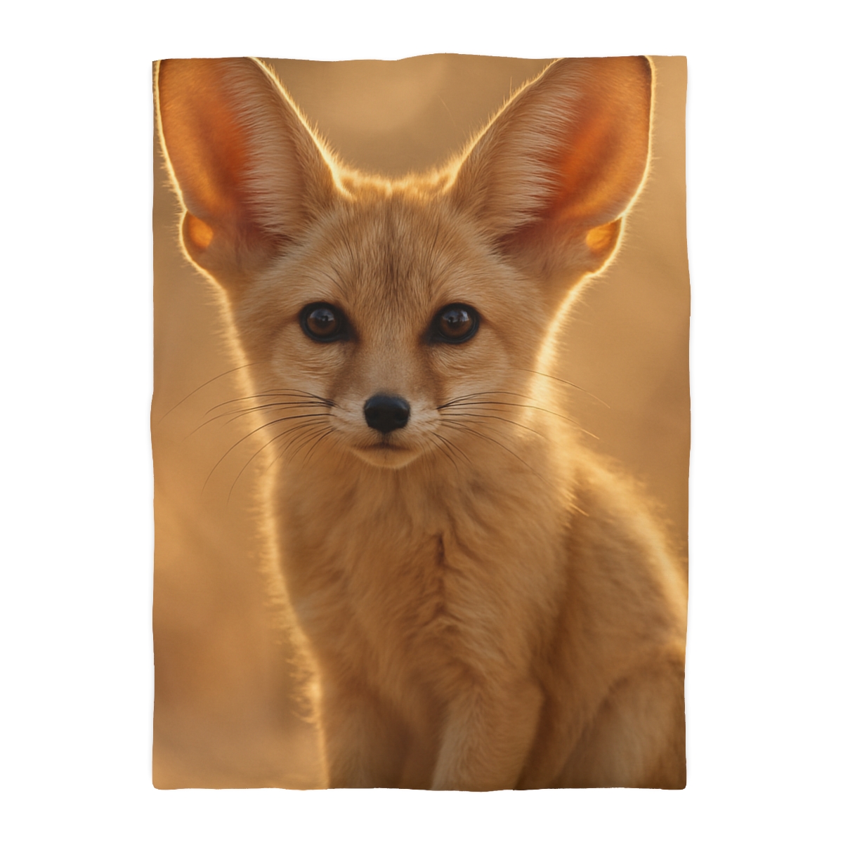 Ember Dusk Fennec Fox designer printed duvets