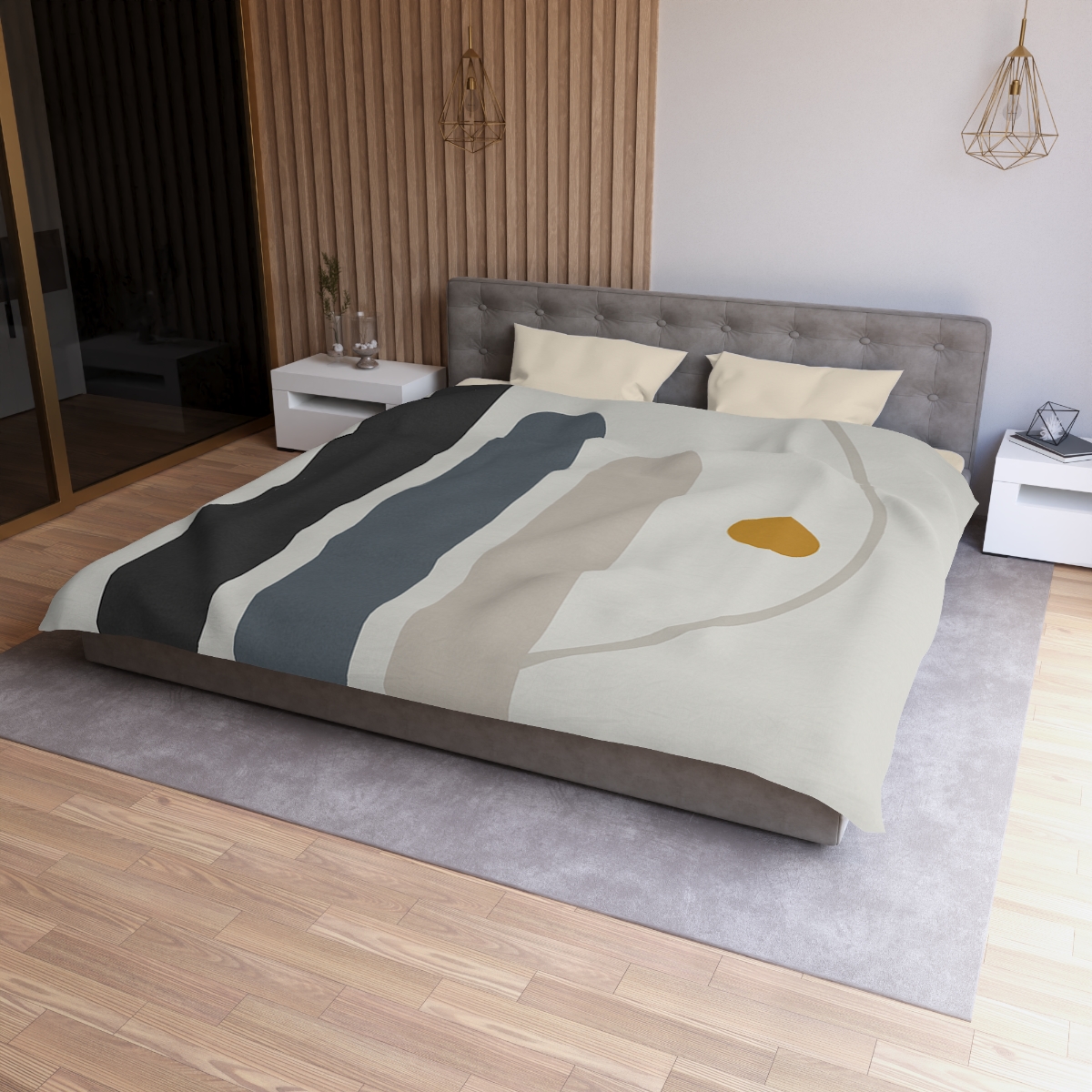 Offset Column And Quiet Arc warm winter duvets