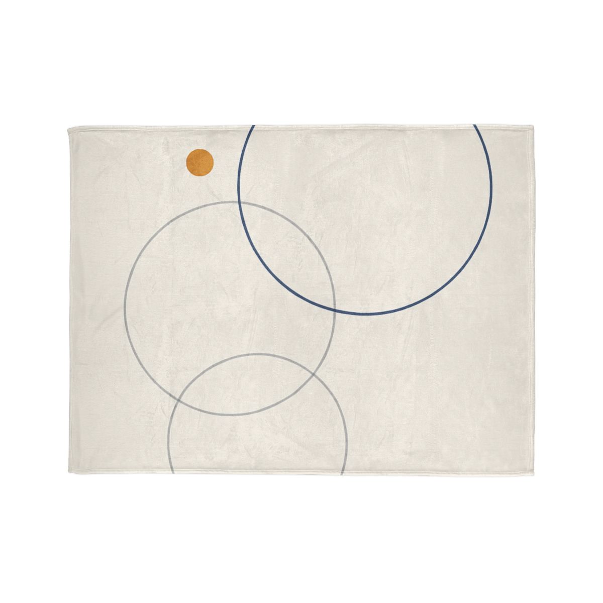 Balanced Cluster Of Three Rings personalized cozy blankets