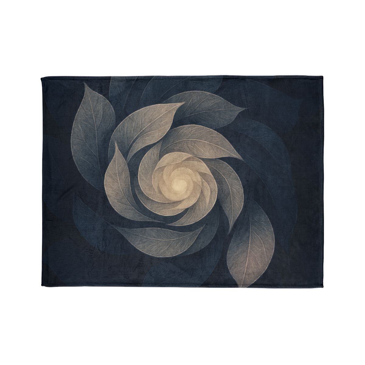 Petal Shadow Helix trendy patterned blankets
