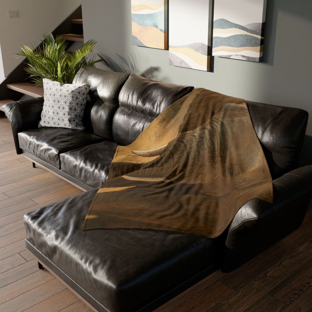 Silent Giant Elephant warm winter blankets