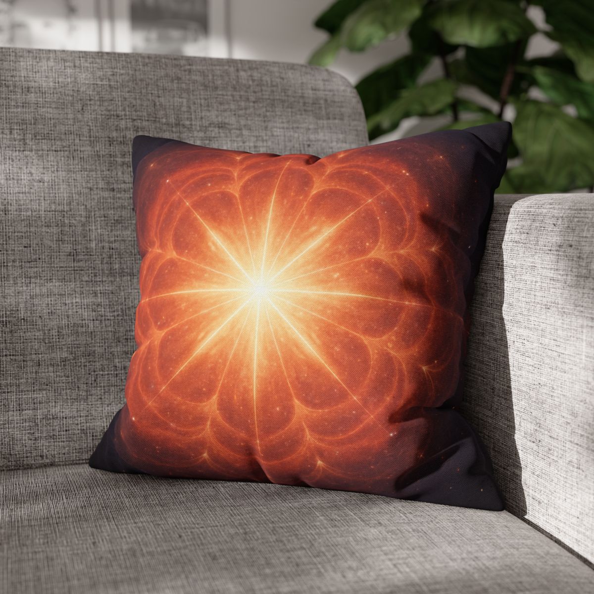 Starburst Petal Crown custom pillow cases