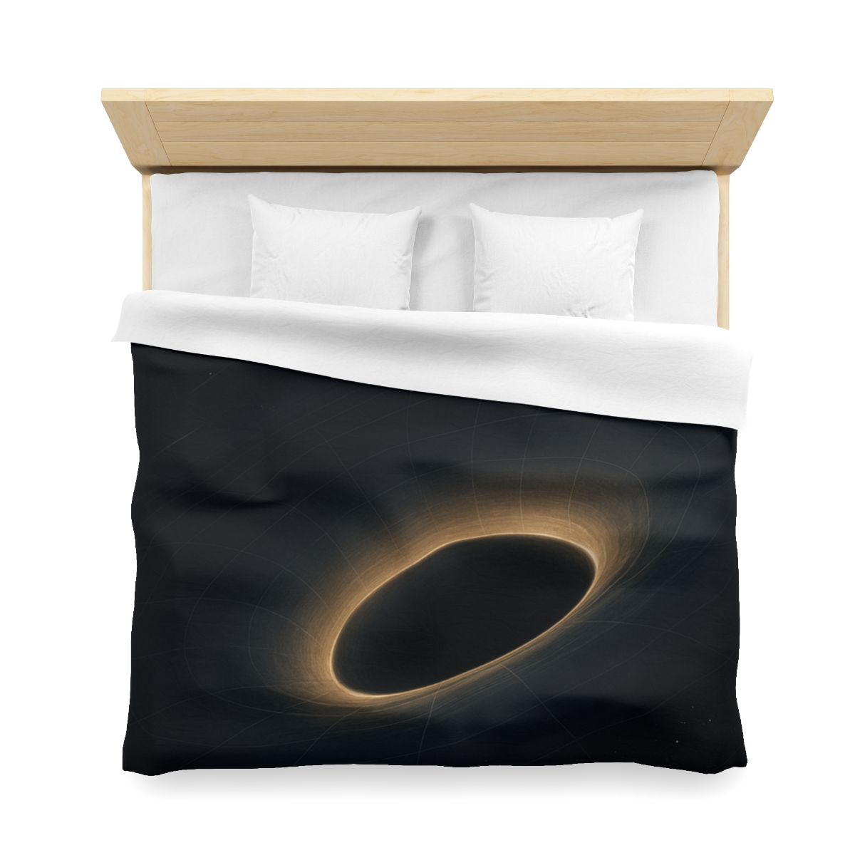 Gravity Well Vortex personalized bedding duvets