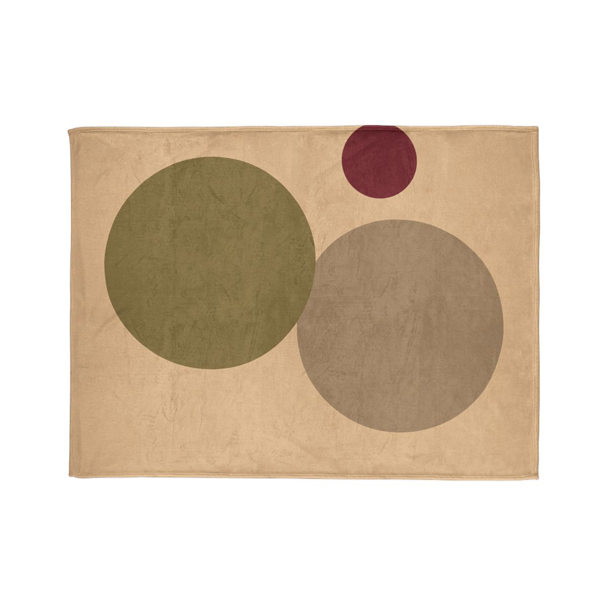Three Circles With Shared Edge personalized cozy blankets