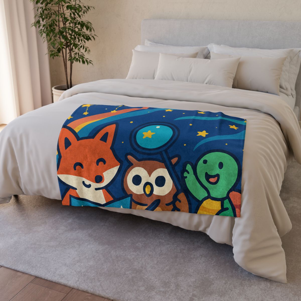 Stellar Science Safari warm winter blankets