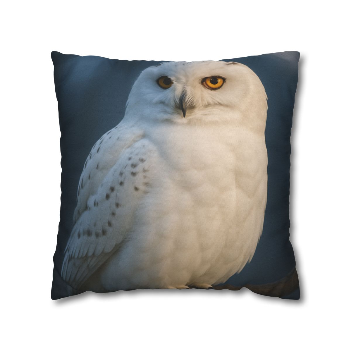 Twilight Watcher Snowy Owl custom pillow cases