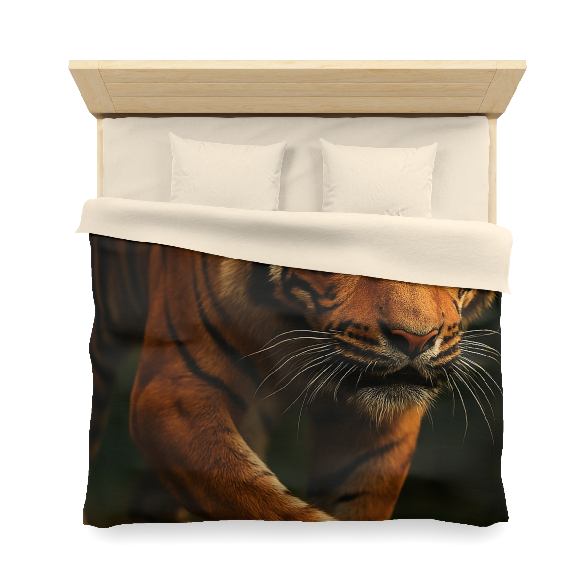 Forest Stalker Bengal Tiger unique patterned duvets