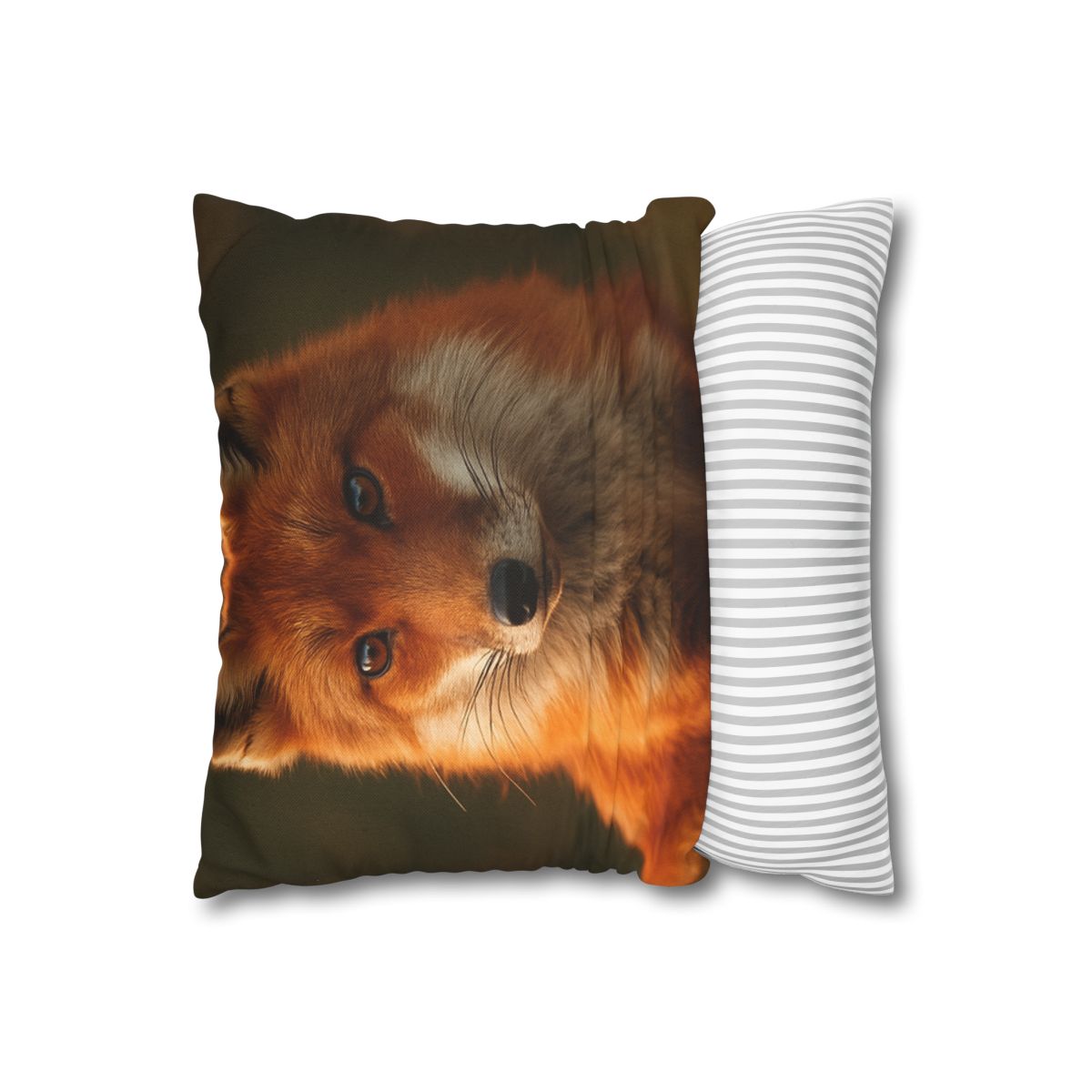 Crimson Whisper Red Fox unique gift pillow cases