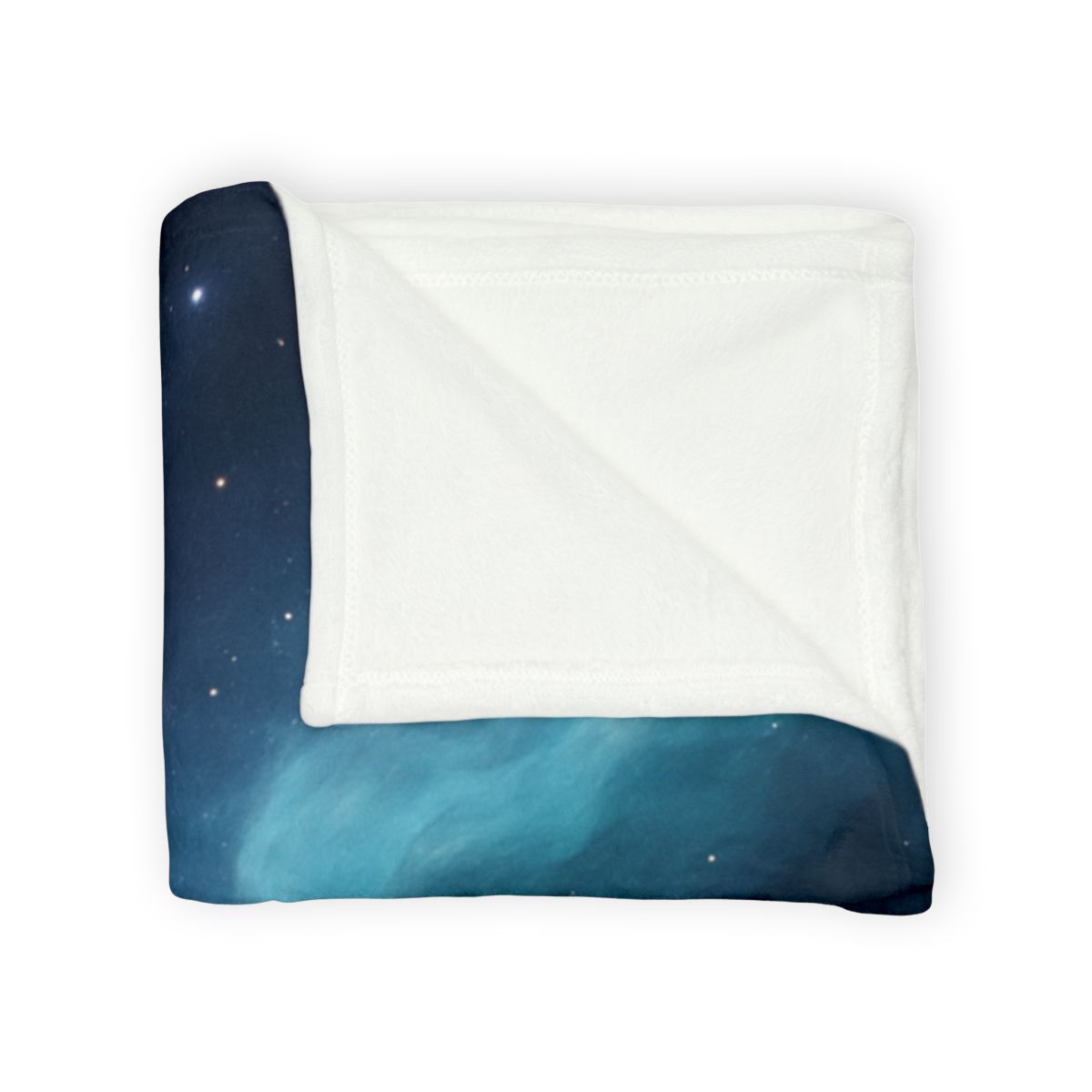 Luminous Nebula Tidal Surge stylish throw blankets