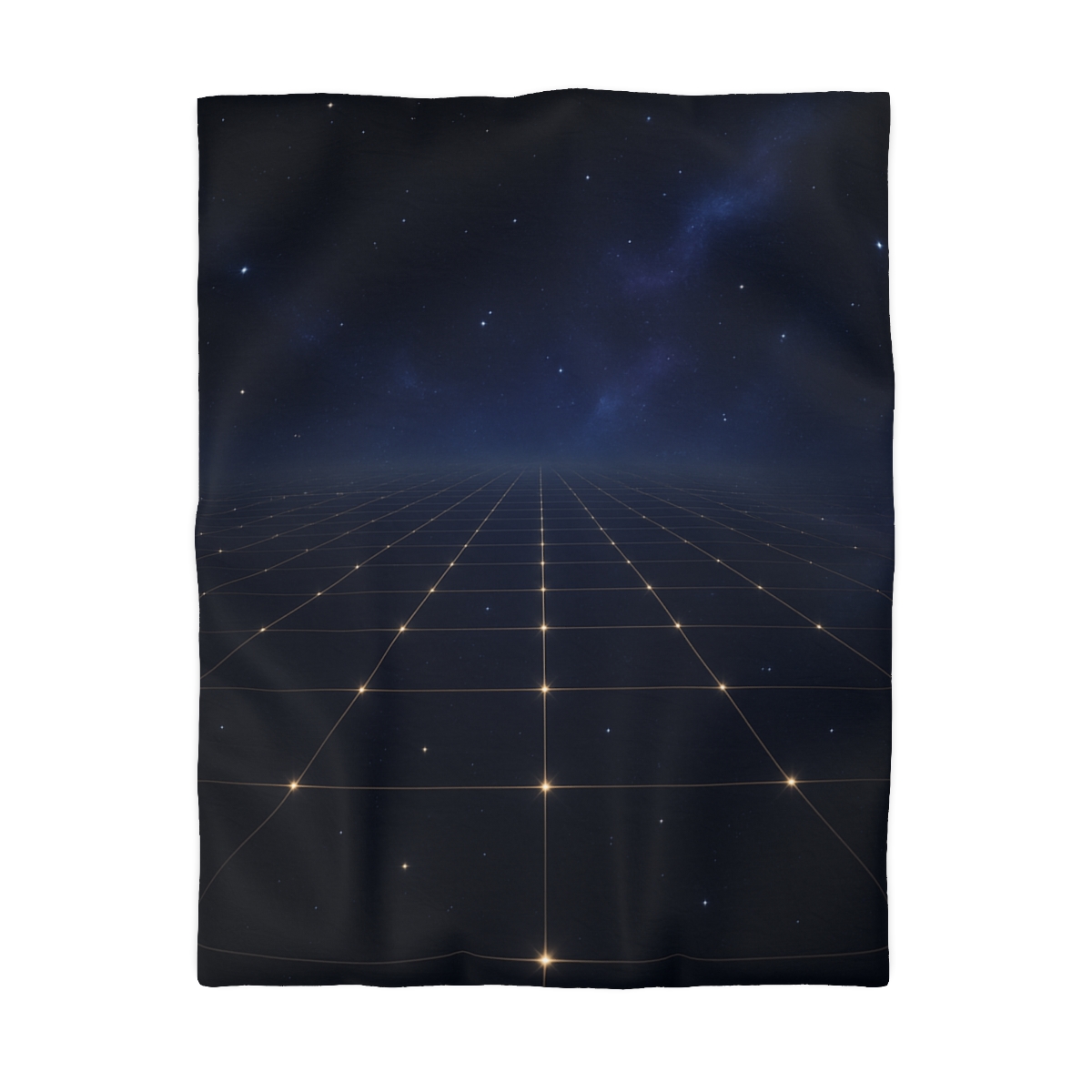 Luminous Cosmic Lattice personalized bedding duvets