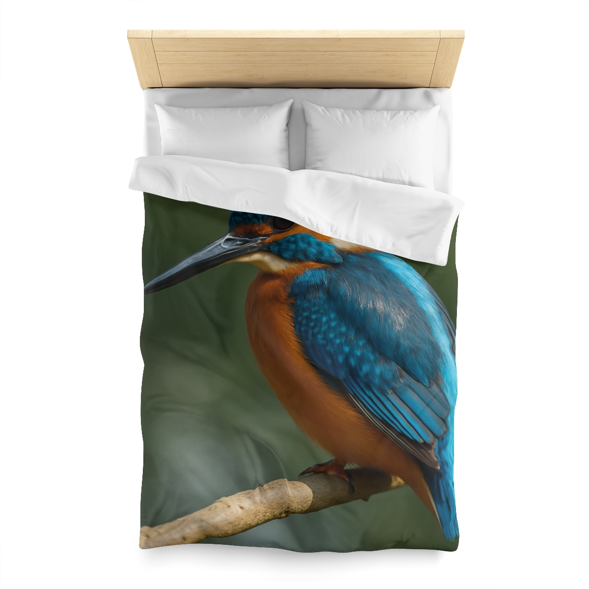 Azure Bolt Common Kingfisher trendy bedroom duvets