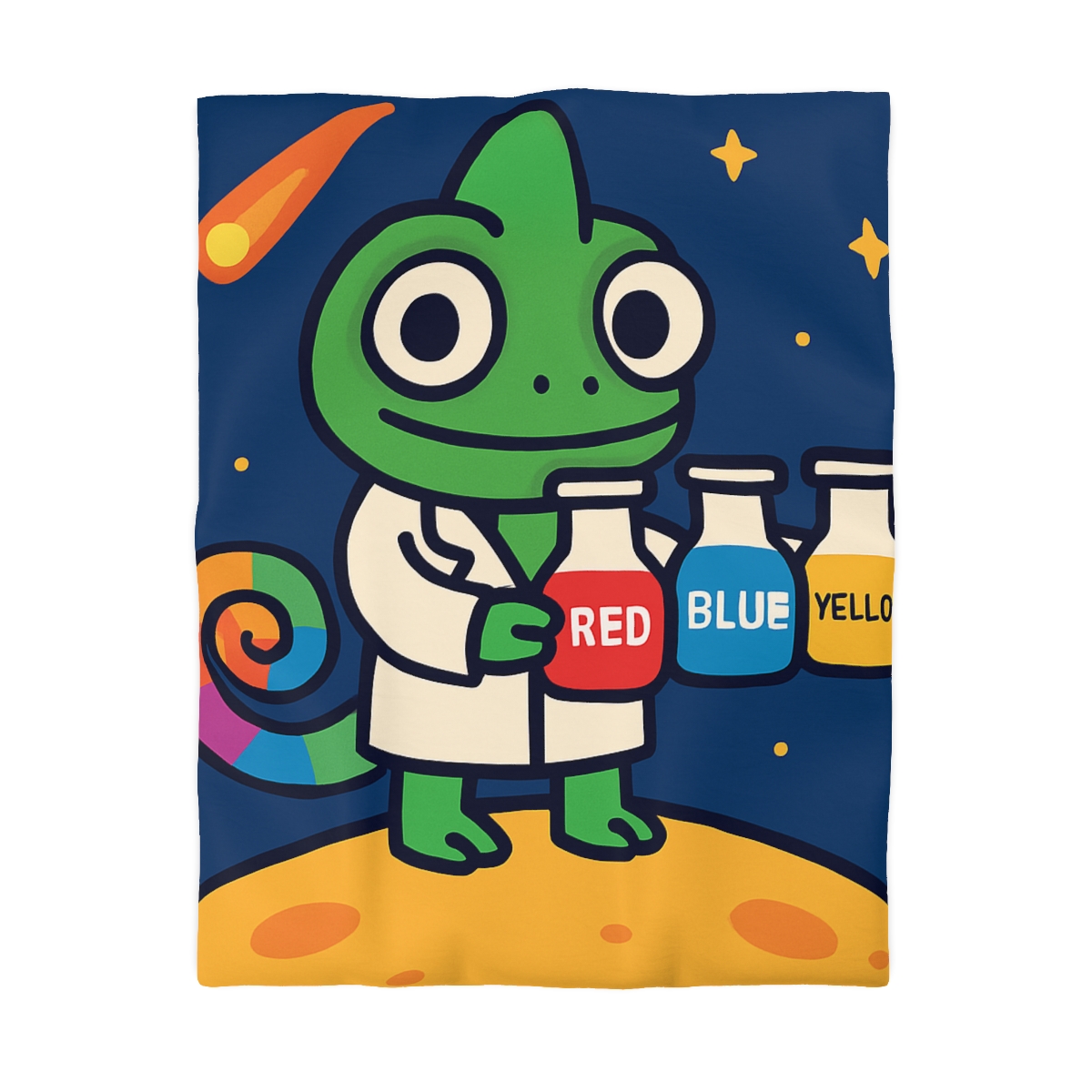 Comet Chameleon Color Lab stylish duvet covers