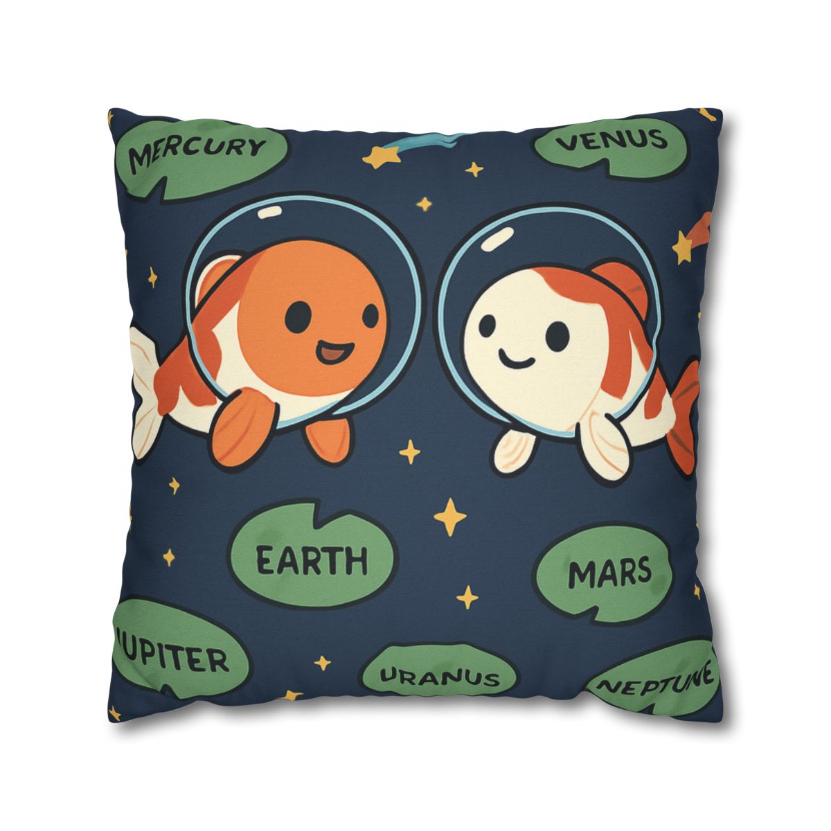 Cosmic Koi Classroom trendy patterned pillow cases