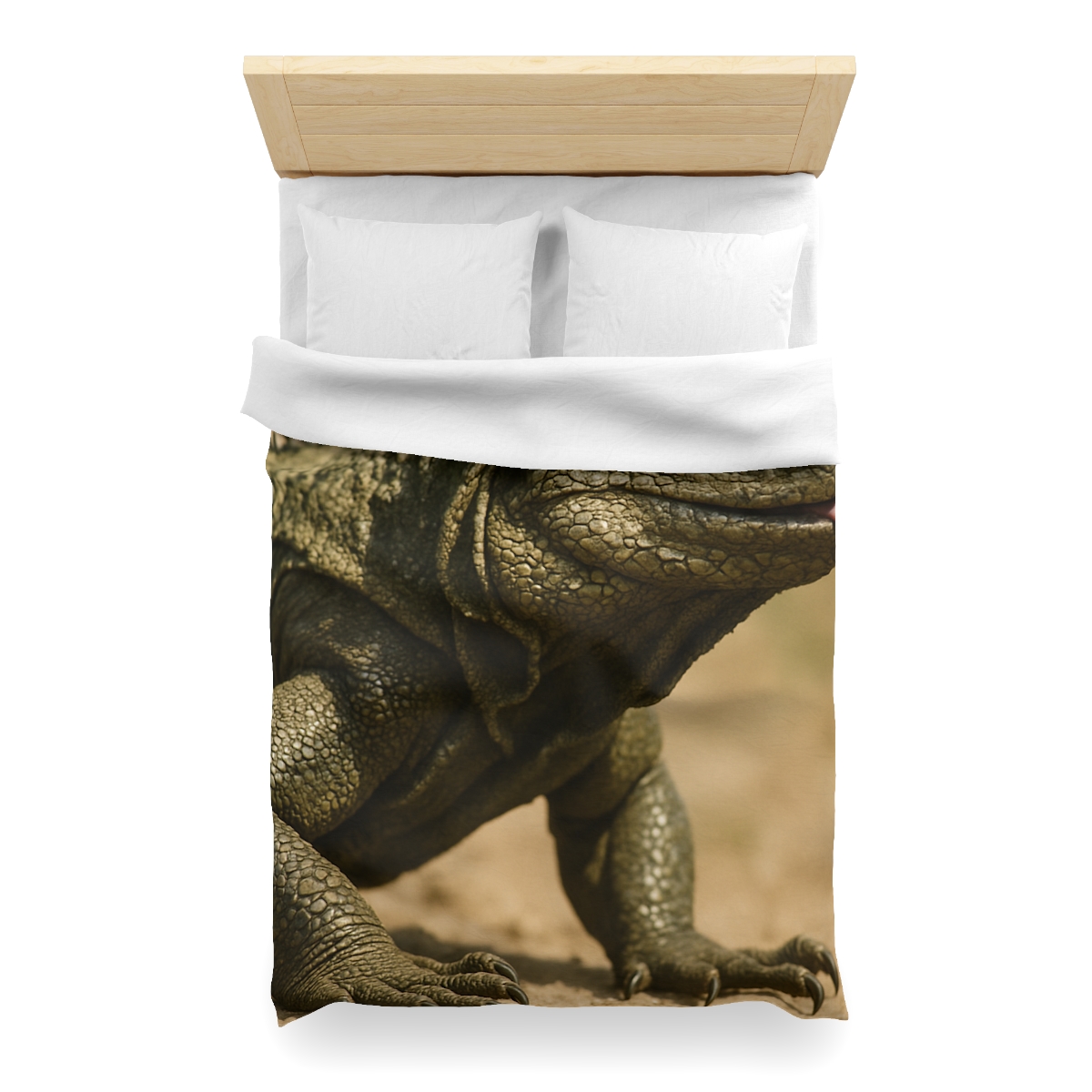 Ancient Sentinel Komodo Dragon stylish duvet covers