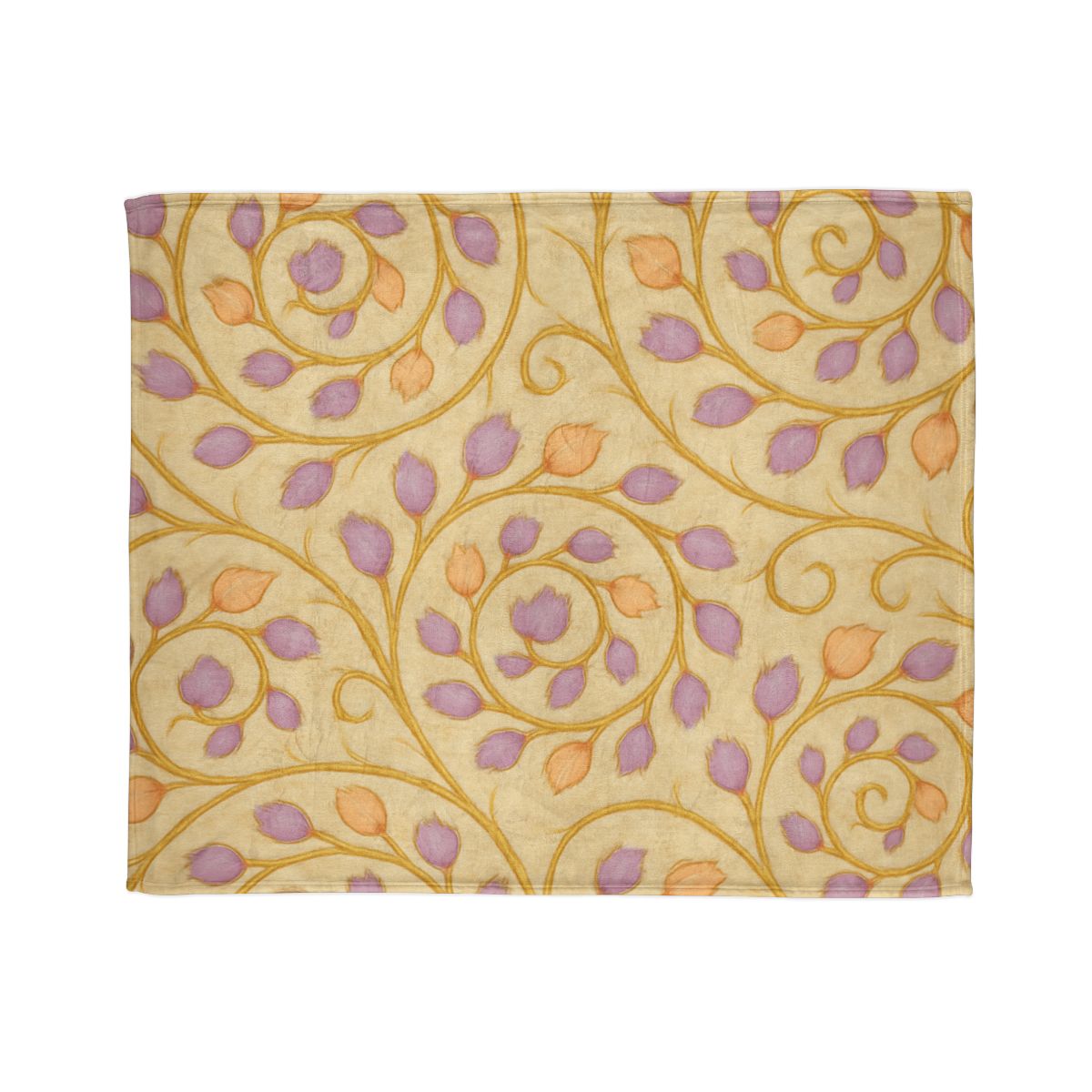Bud Spiral Tapestry designer printed blankets
