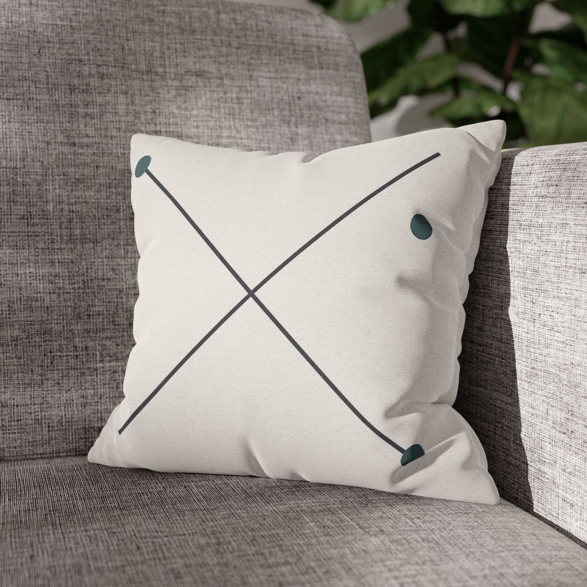 Crossed Vector Starfield custom pillow cases