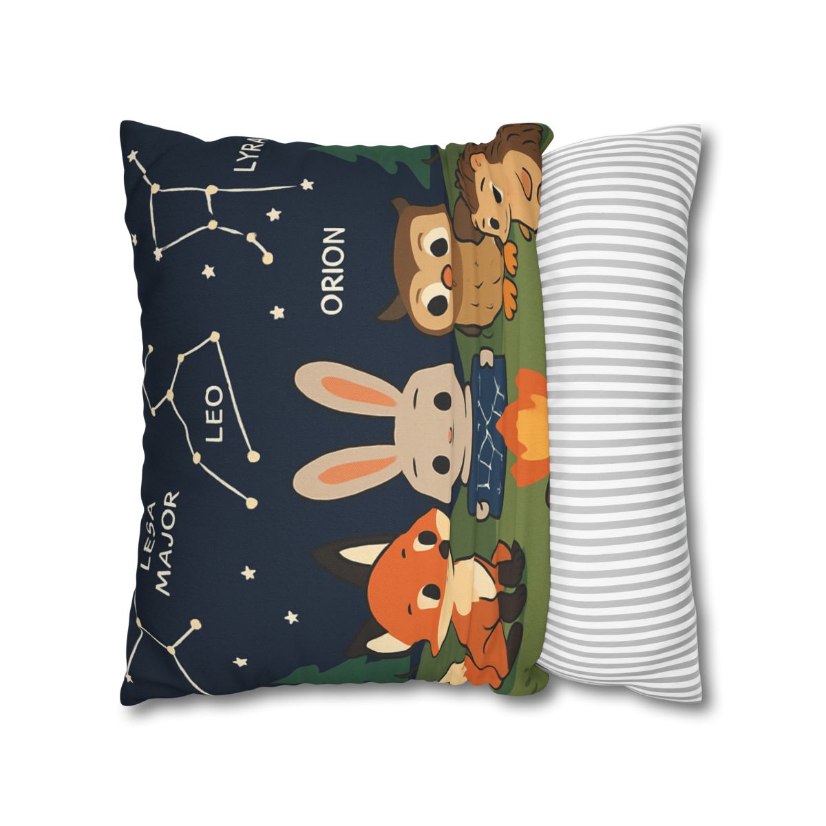 Constellation Campfire Critters comfortable bedding pillow covers