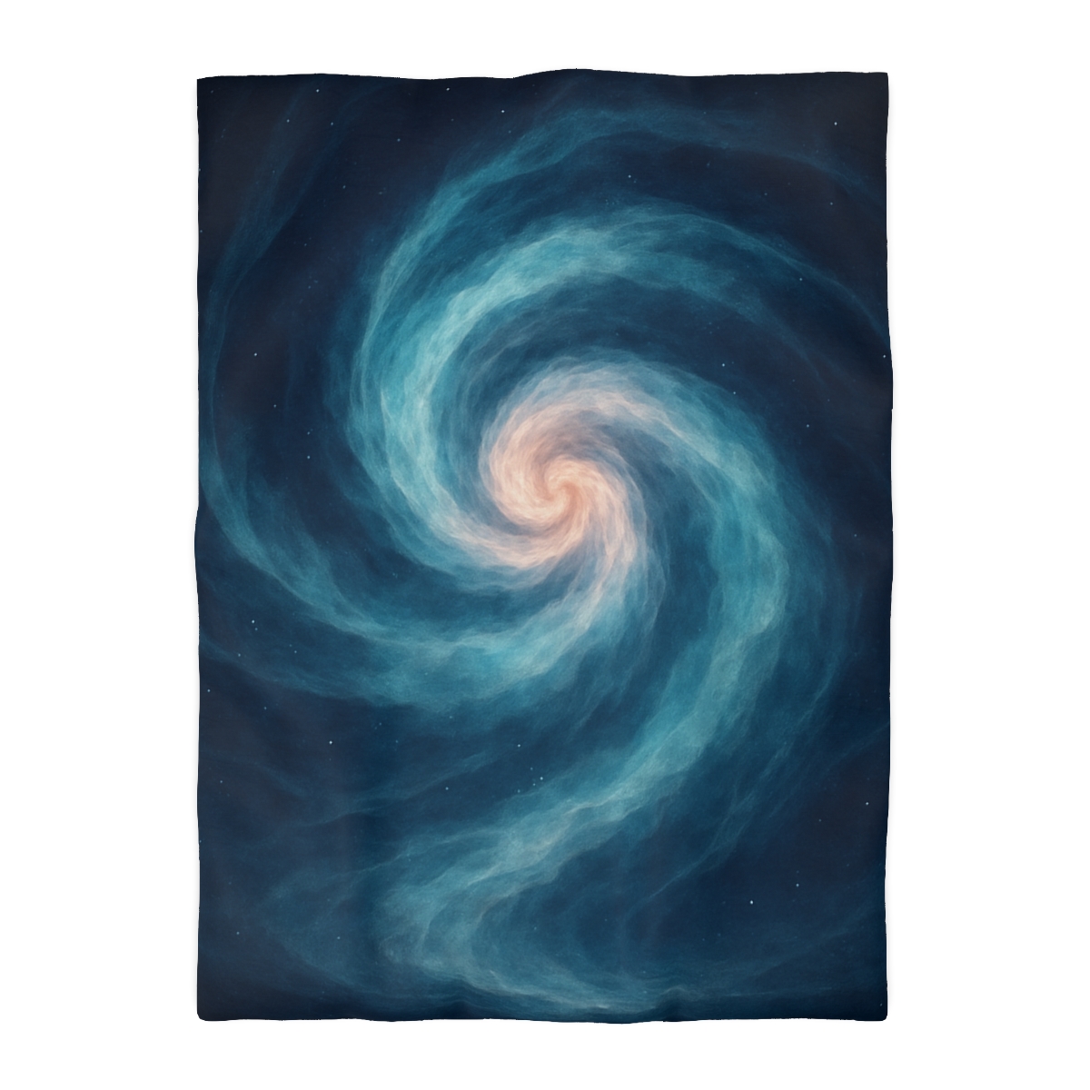Nebula Silk Spiral personalized bedding duvets