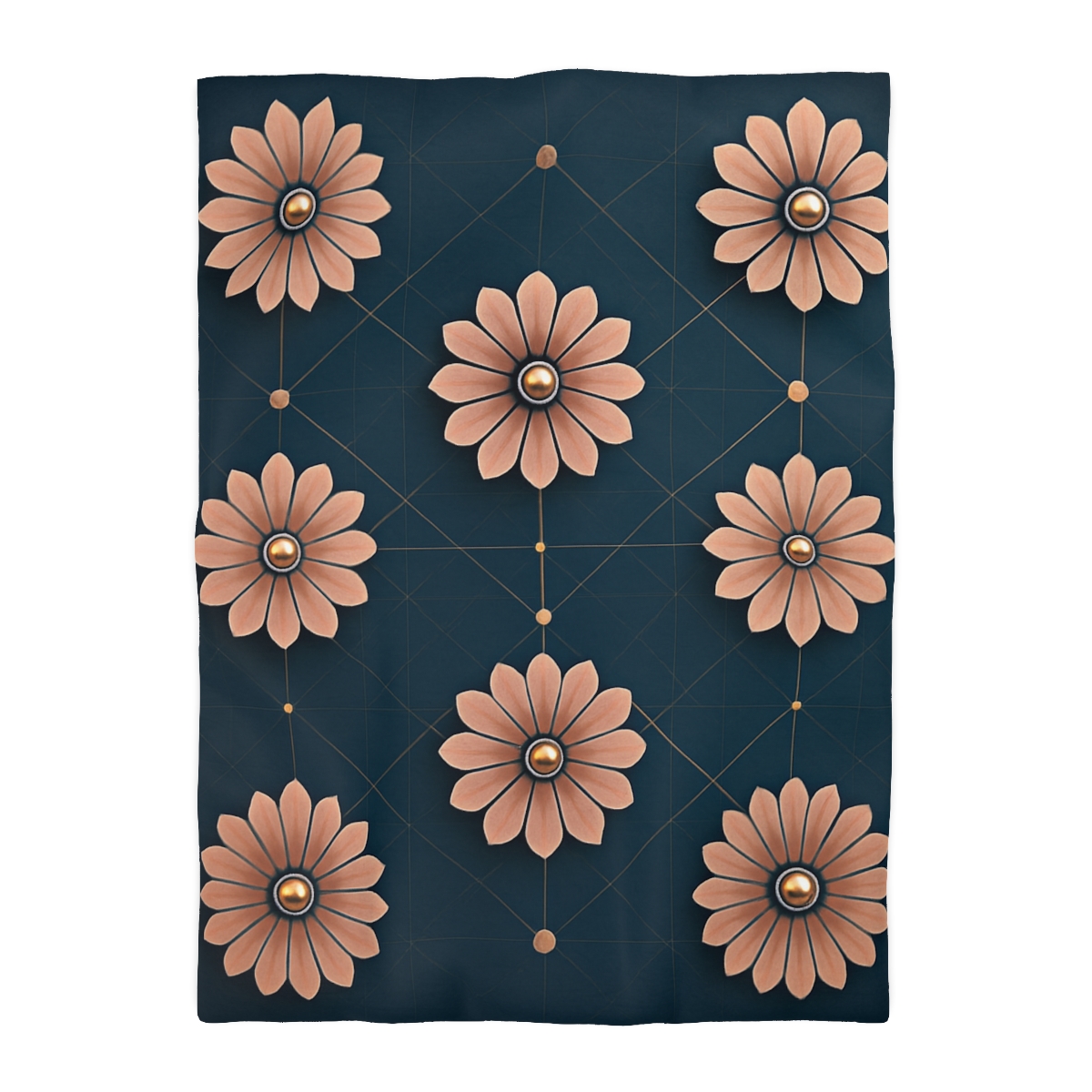 Blossom Orbit Grid trendy bedroom duvets