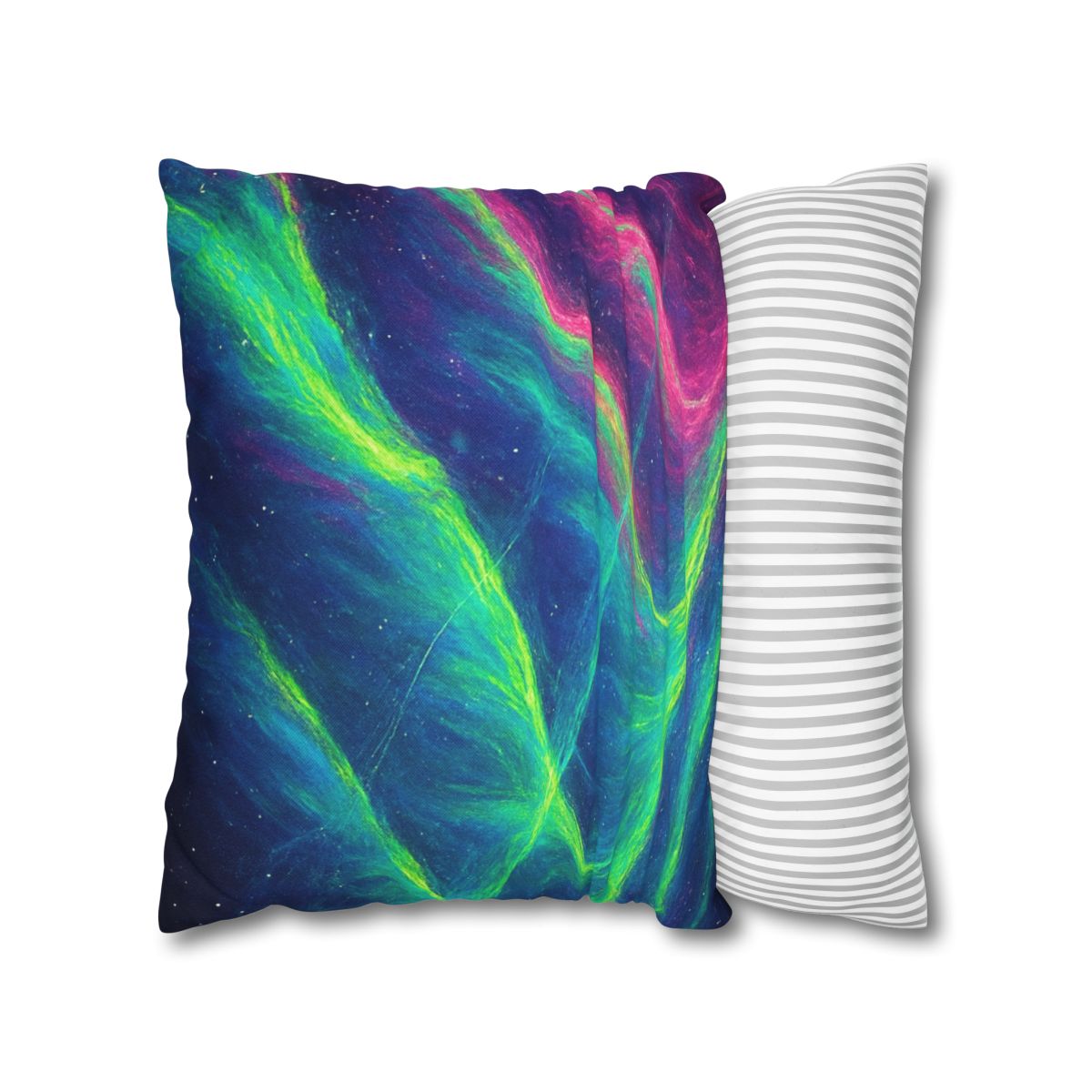 Ion Veil Aurora Tapestry personalized pillow covers