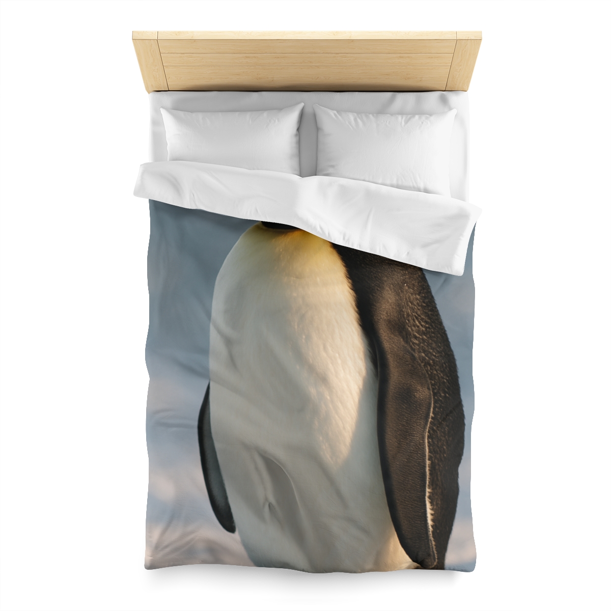 Aurora Drift Emperor Penguin unique patterned duvets