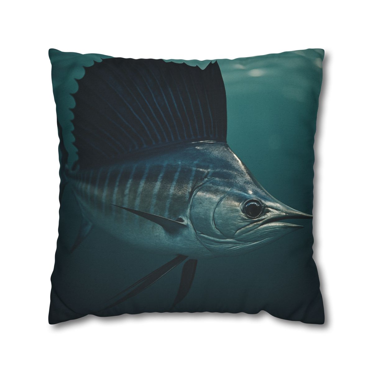 Velocity Ribbon Sailfish soft cotton pillow cases