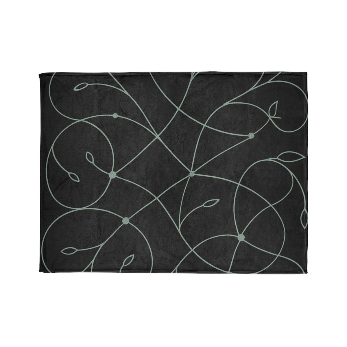 Vine Lattice Constellation Map designer printed blankets