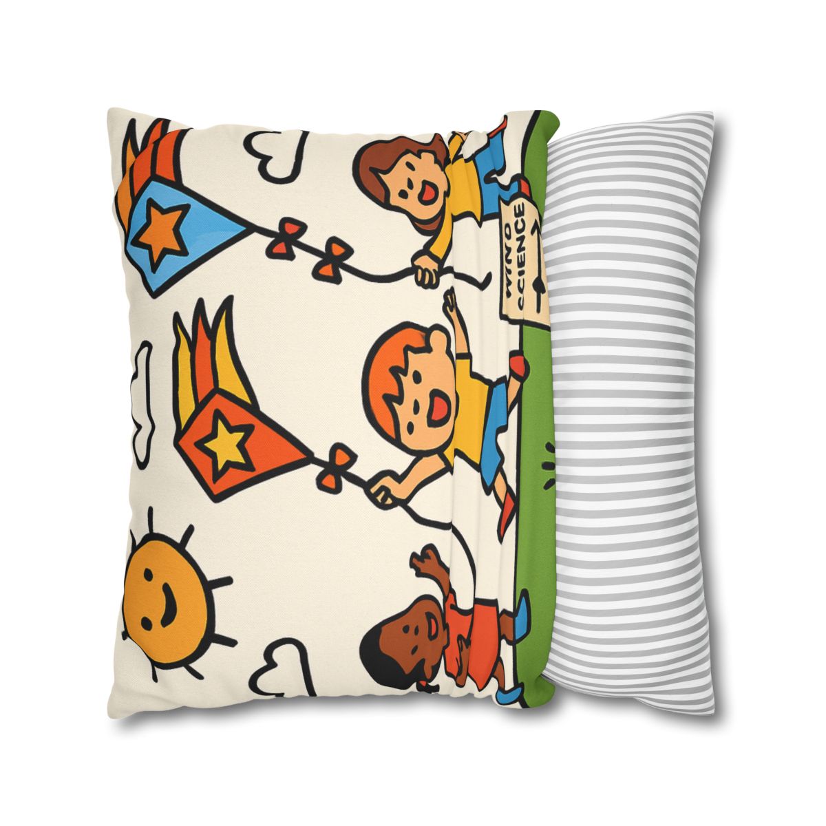 Comet Kite Parade On Cloud Hill soft cotton pillow cases