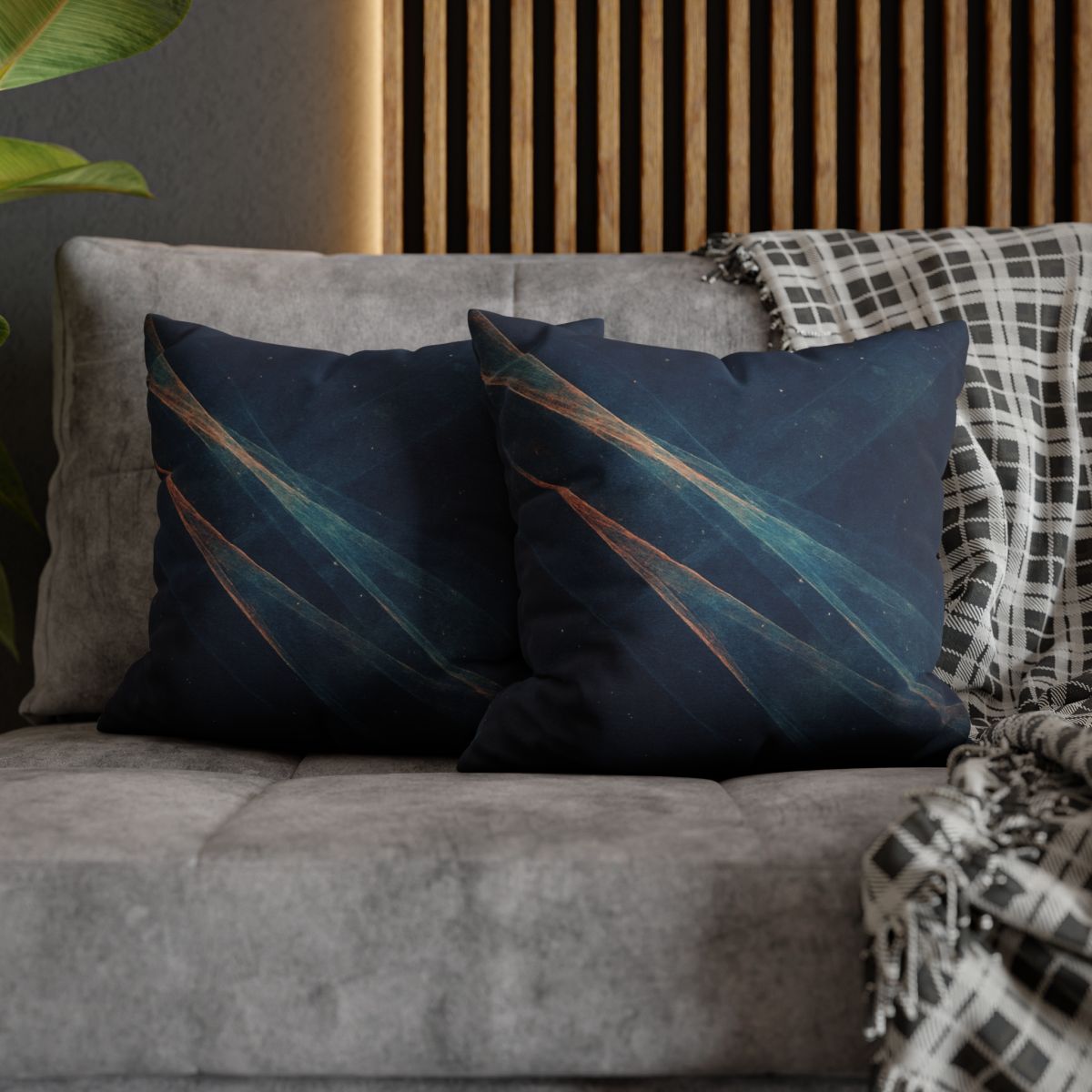 Prismatic Dust Lattice Drift soft cotton pillow cases
