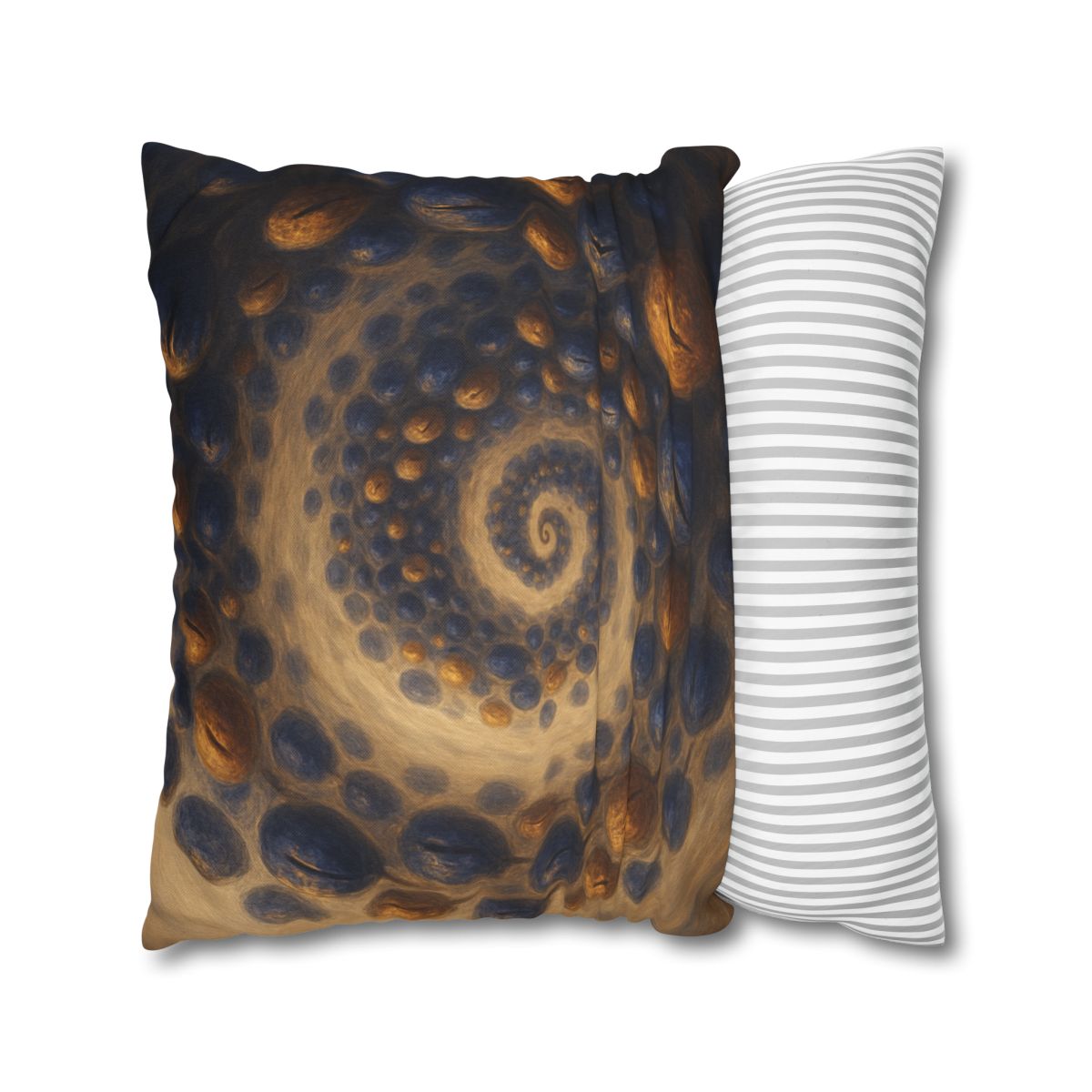 Spiral Seed Cluster designer print pillow cases