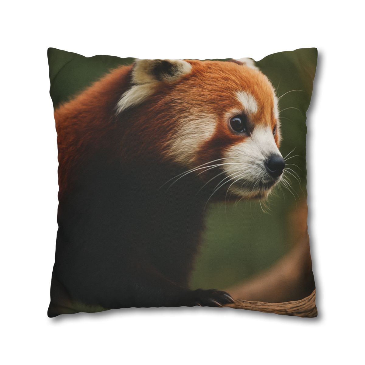 Bamboo Climber Red Panda trendy patterned pillow cases
