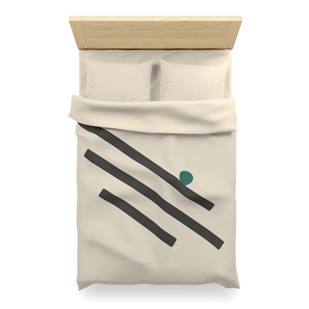 Staggered Short Bars With Quiet Dot warm winter duvets