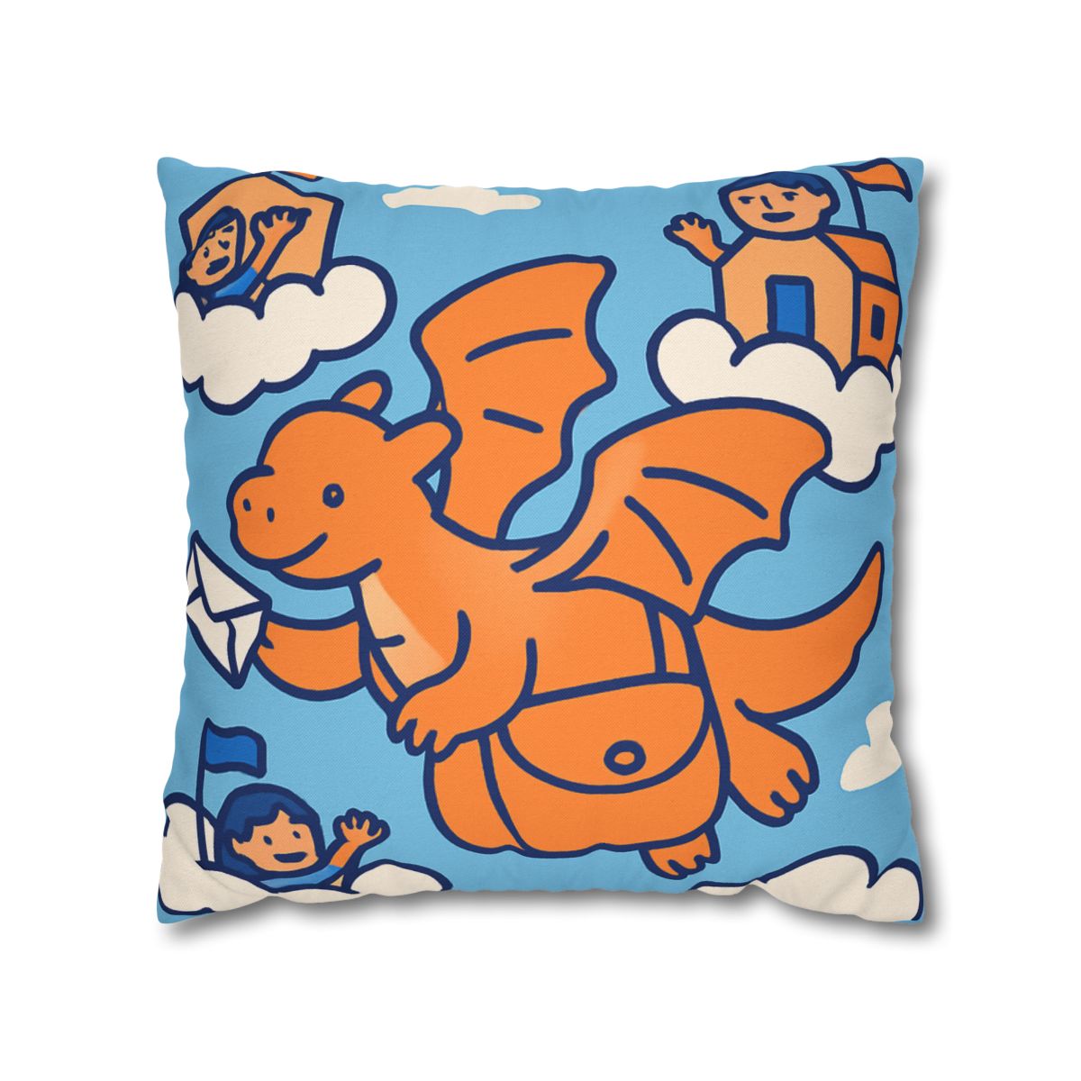 Cloud City Dragon Mail personalized pillow covers