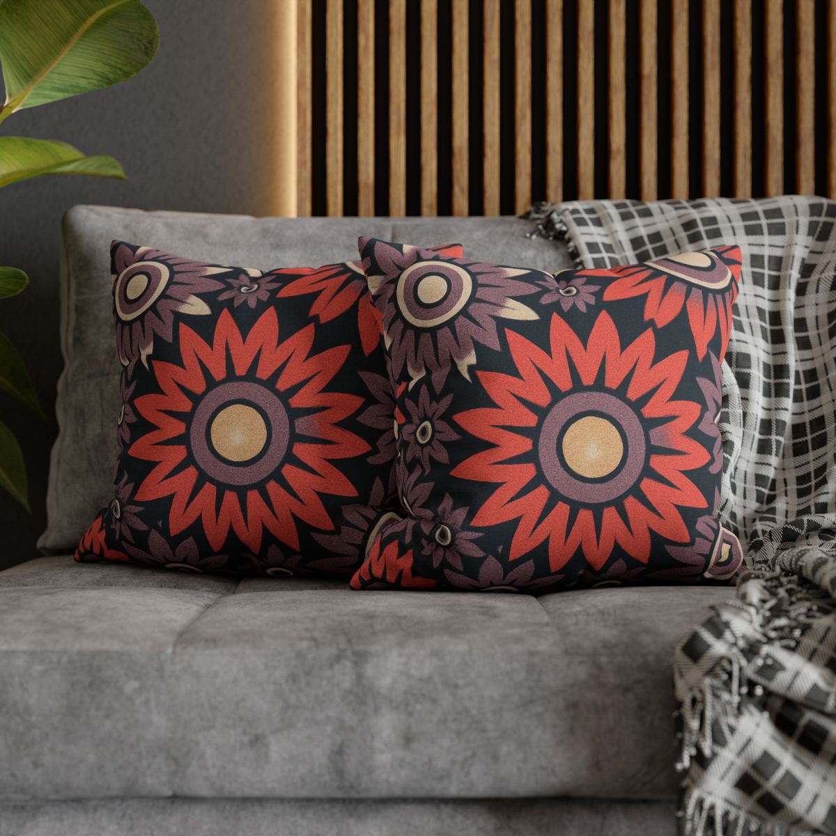Bloom Burst Tessellation stylish decorative pillowcases