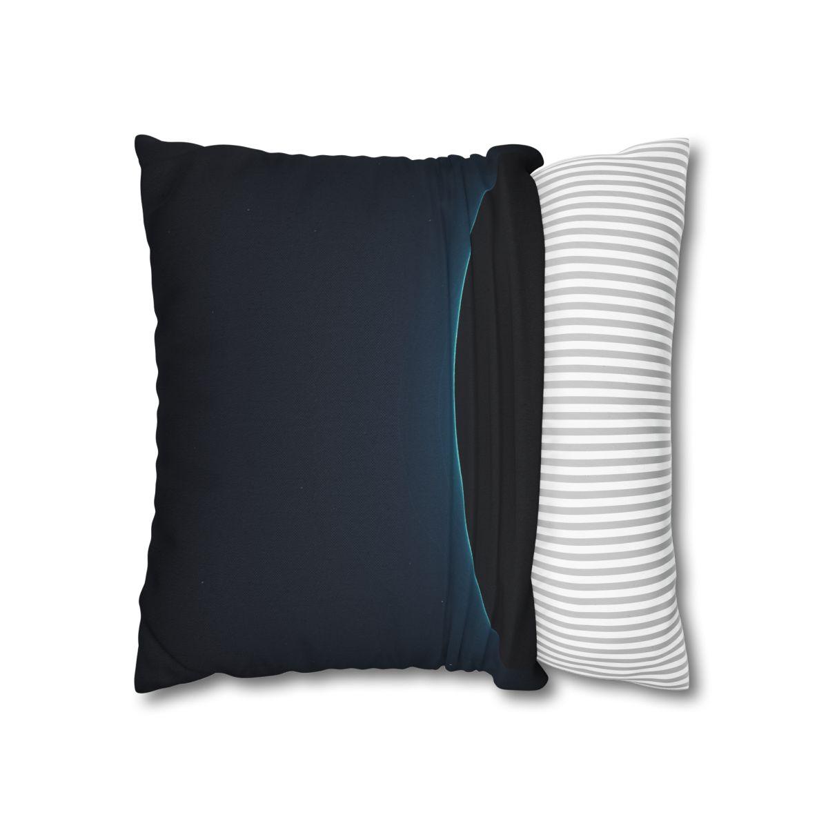 Black Horizon Silhouette comfortable bedding pillow covers