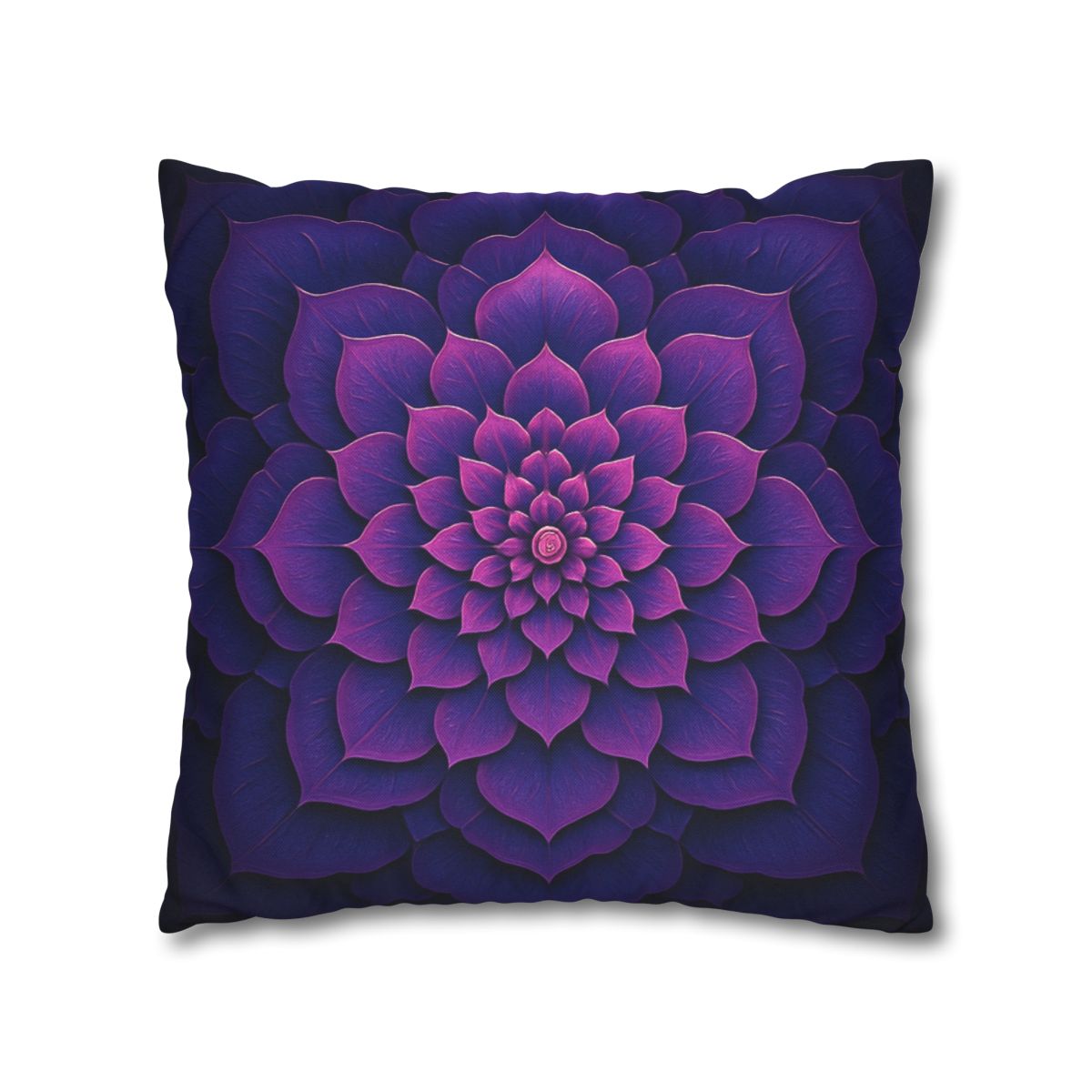 Bloom Ripple Mandala trendy patterned pillow cases