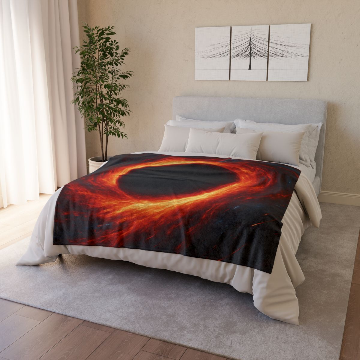 Event Horizon Shimmer trendy patterned blankets