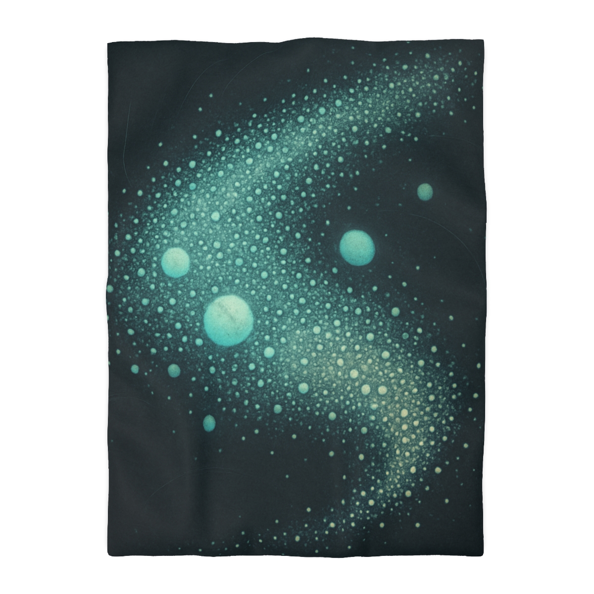 Seed Cluster Nebula Bloom designer printed duvets