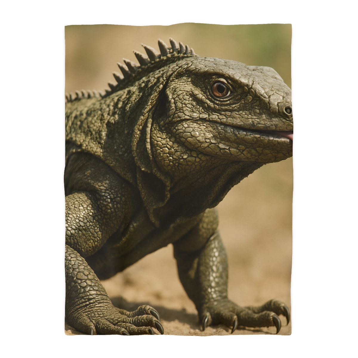 Ancient Sentinel Komodo Dragon stylish duvet covers