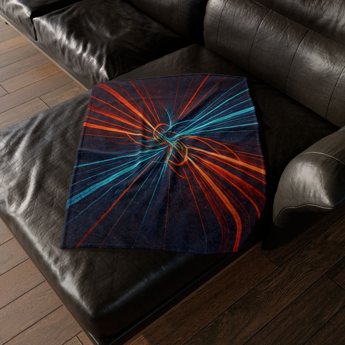 Photon Burst Tapestry warm winter blankets