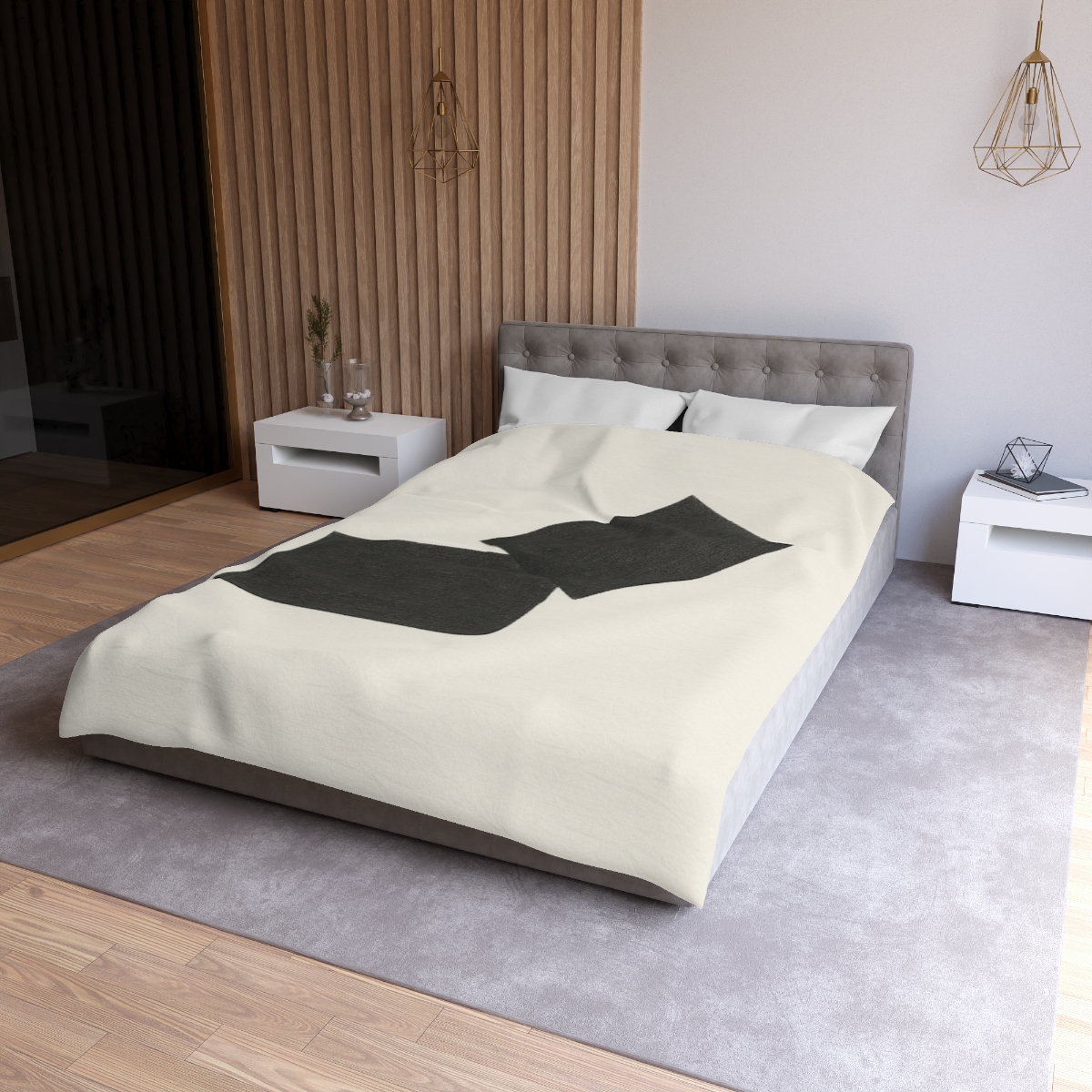 Tilted Twin Rectangle Calm stylish duvet covers