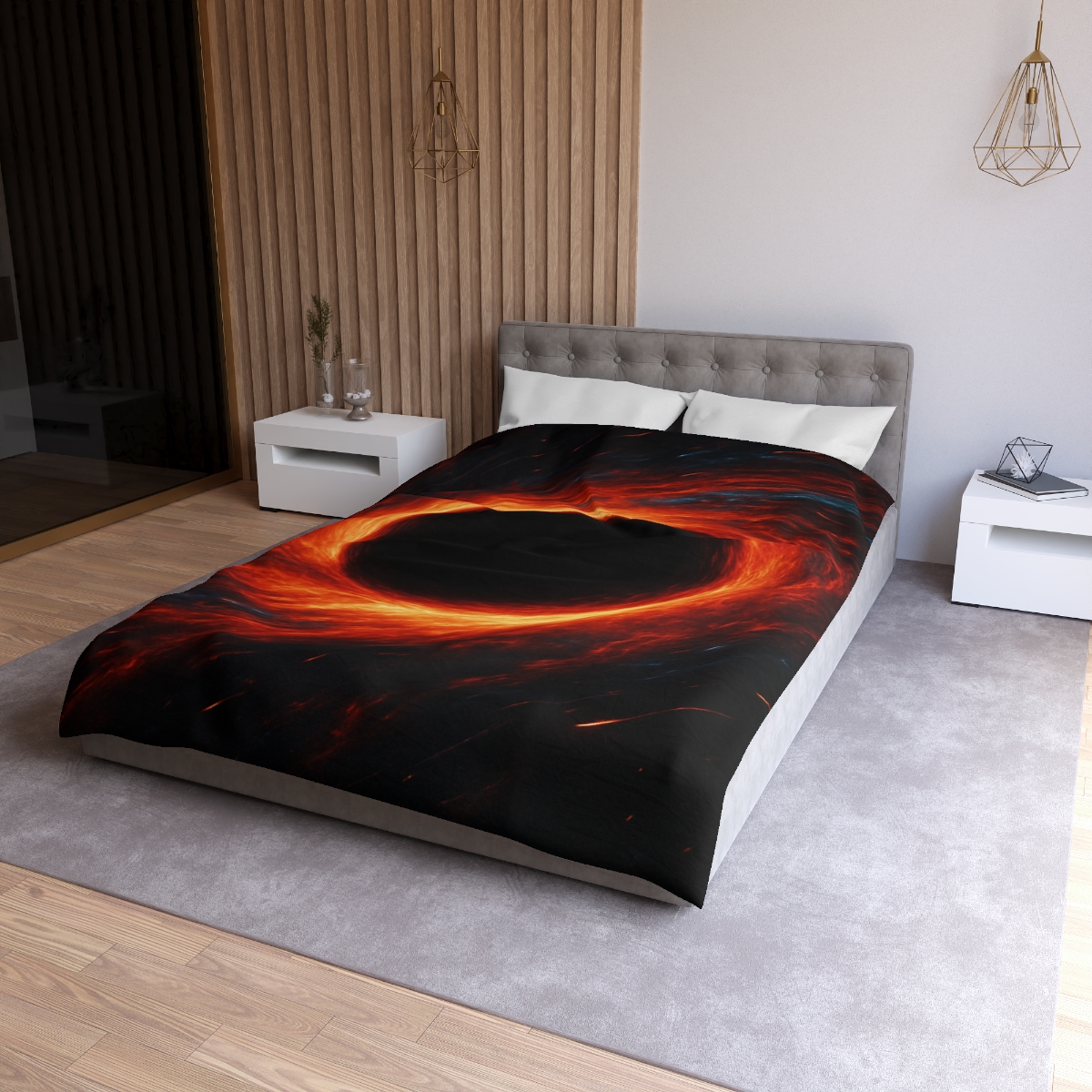 Event Horizon Shimmer trendy bedroom duvets
